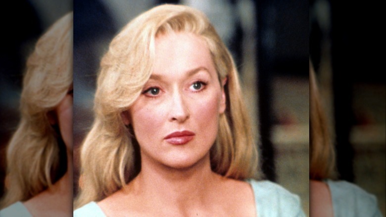 Meryl Streep with blonde hair