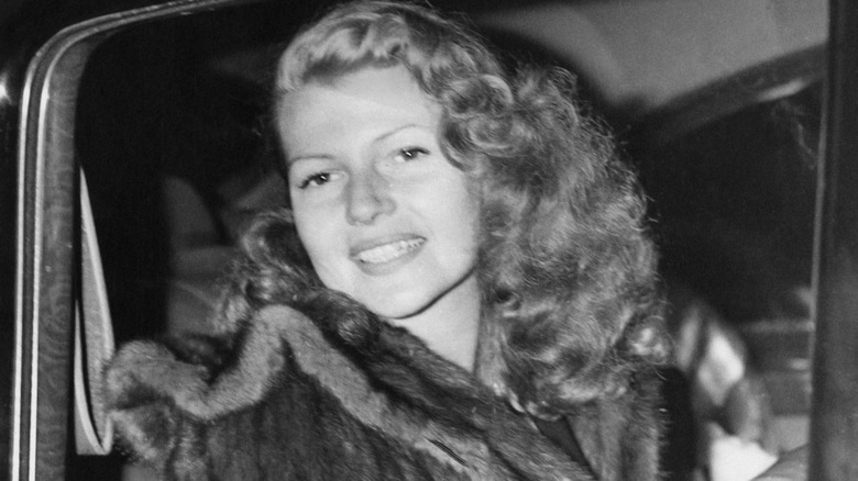 Rita Hayworth smiling