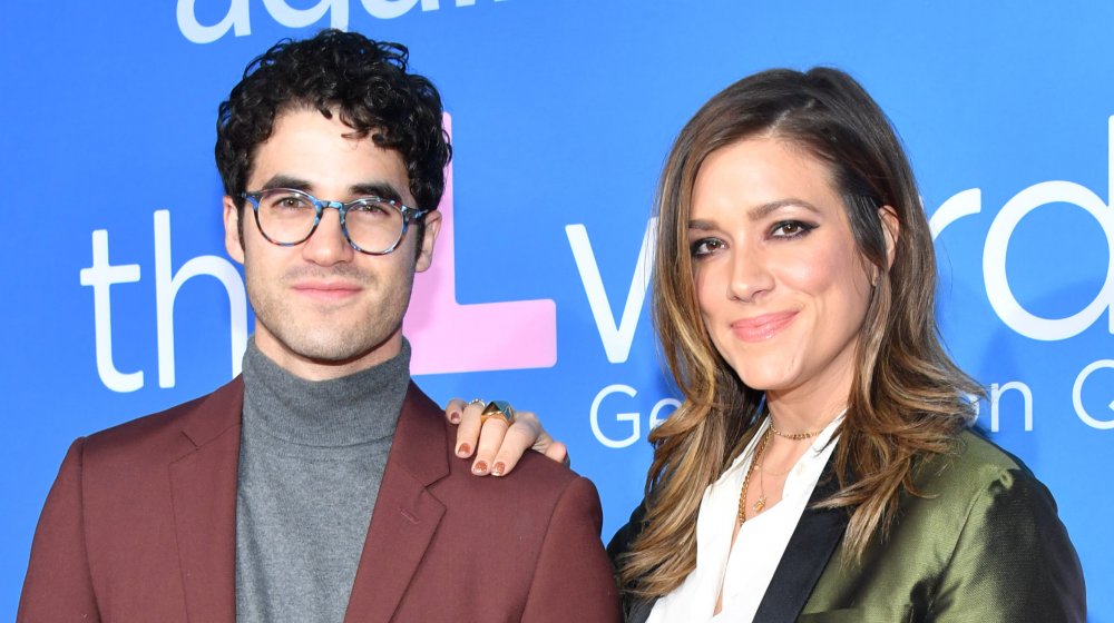 Darren Criss and Mia Swier