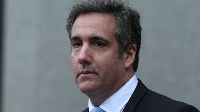 Michael Cohen with a neutral expression