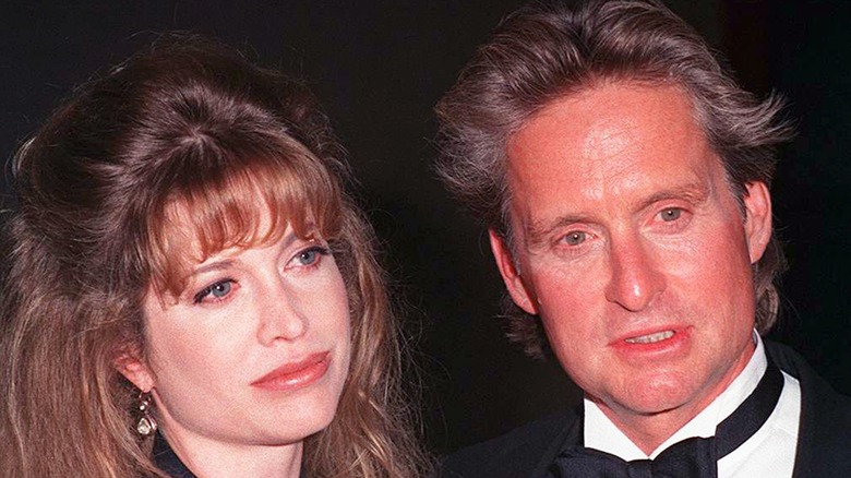 Michael Douglas tuxedo first wife Diandra Luker 