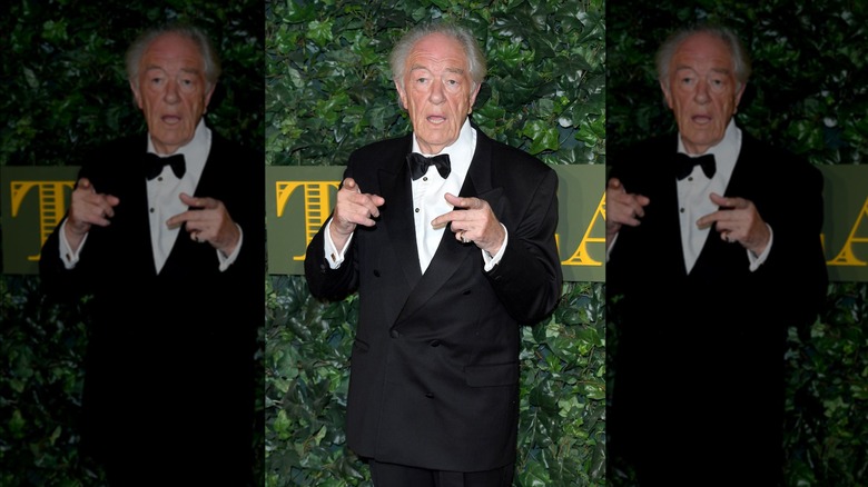 Michael Gambon attending awards event