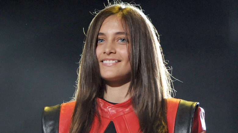 Paris Jackson smiling