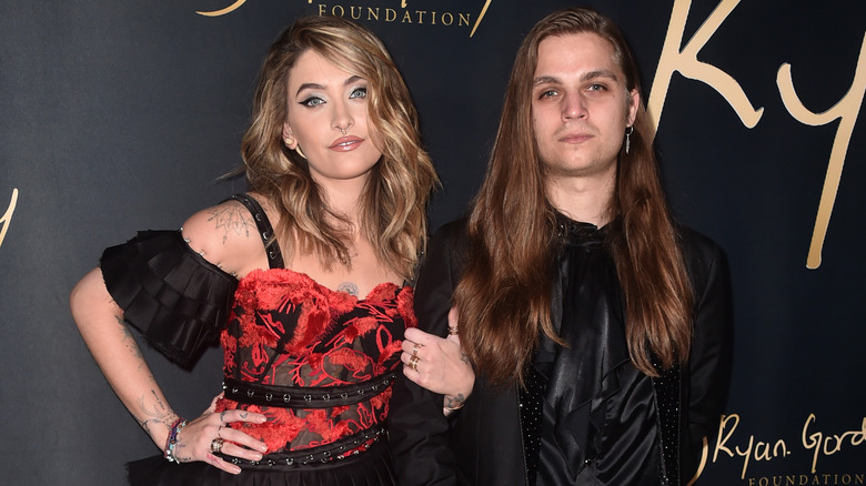 Paris Jackson arm-in-arm with Gabriel Glenn