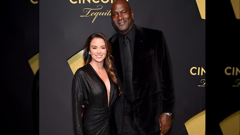 Yvette Prieto and Michael Jordan in black