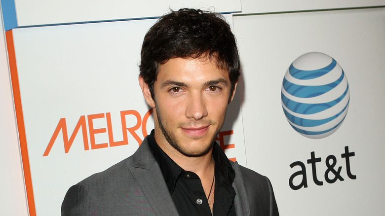 Michael Rady posing at event