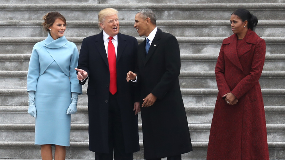 Melania Trump, Donald Trump, Barack Obama, Michelle Obama