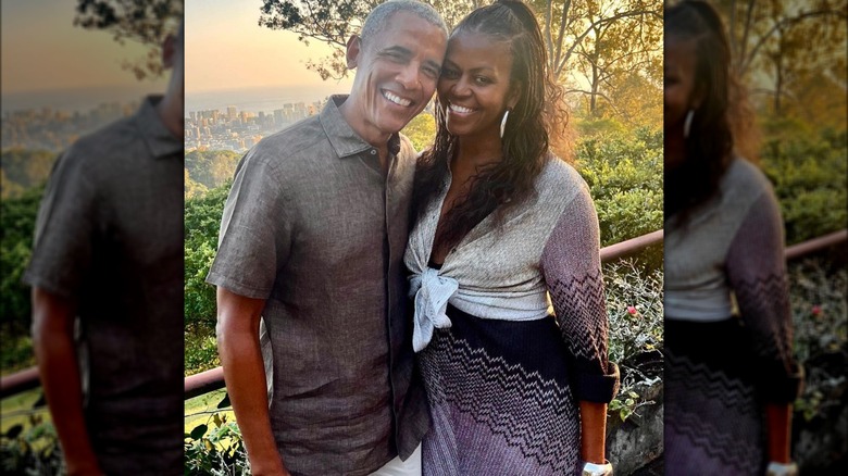 Michelle Barack Obama sunshine smiling