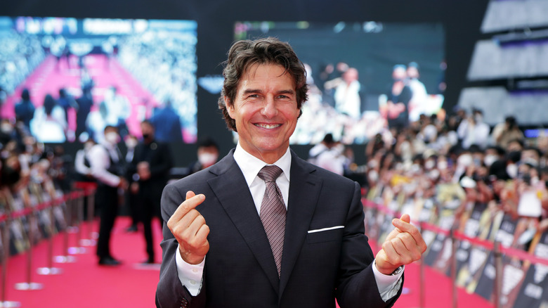 Tom Cruise at Top Gun premiere