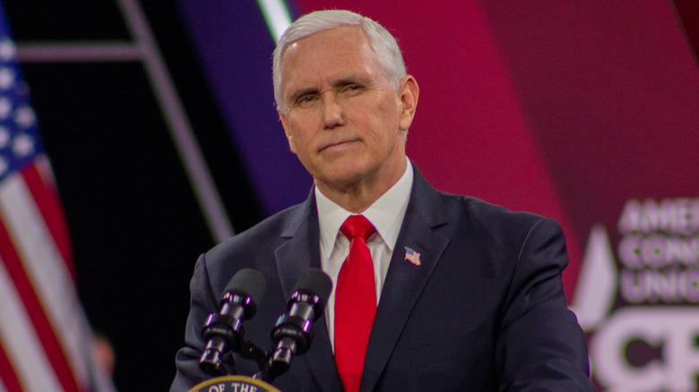 Mike Pence speaking at CPAC 2020