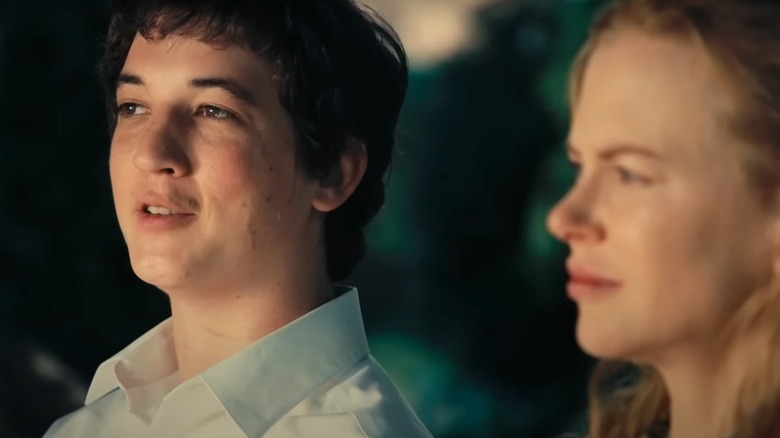 Miles Teller and Nicole Kidman in Rabbit Hole