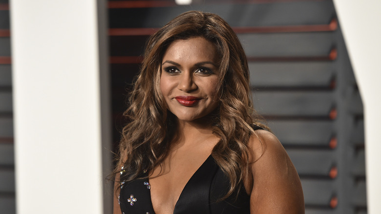 Mindy Kaling on the red carpet