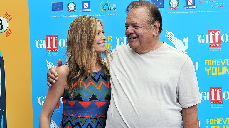 Mira and Paul Sorvino laughing