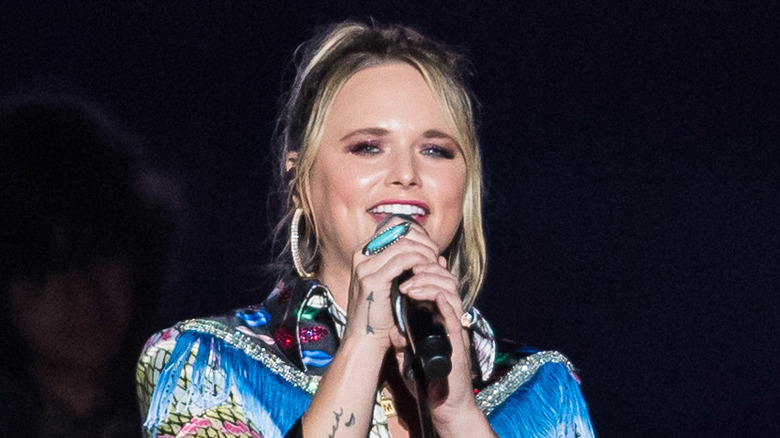 miranda lambert performing at 2021 music festival 