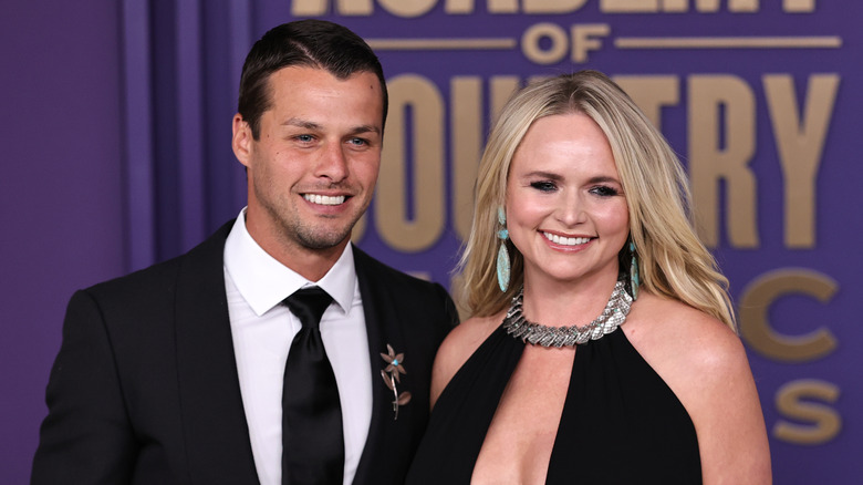 Brendan McLaughlin and Miranda Lambert smiling