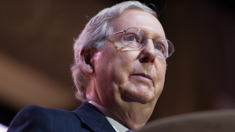 Mitch McConnell at the Capitol