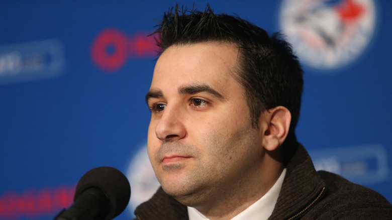 Alex Anthopoulos at microphone