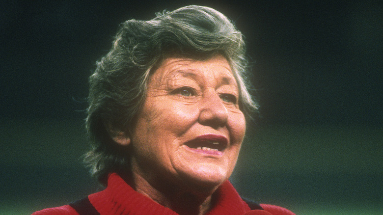 Marge Schott speaking