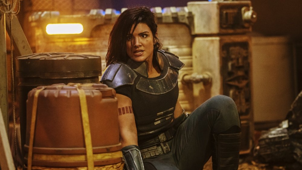 Still of Gina Carano in The Mandalorion