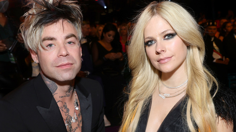 Avril Lavigne and Mod Sun at an event