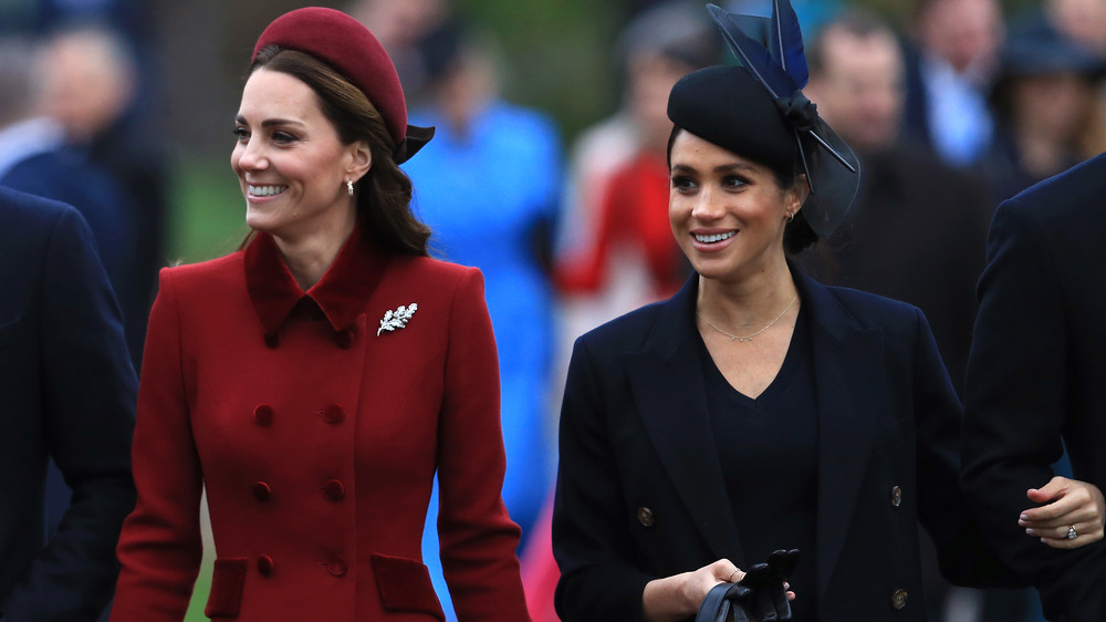 Kate Middleton and Meghan Markle