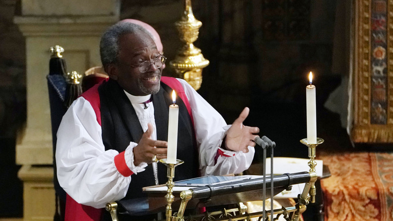 Rev. Michael Bruce Curry at royal wedding 