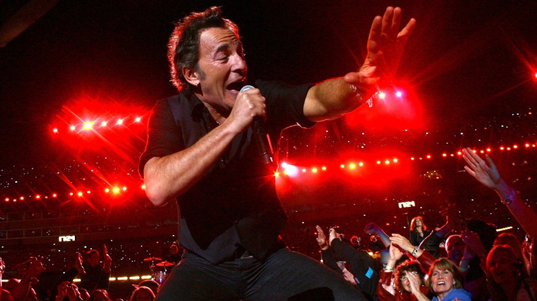 Bruce Springsteen singing