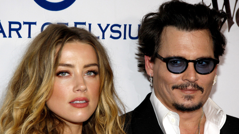 Amber Heard and Johnny Depp