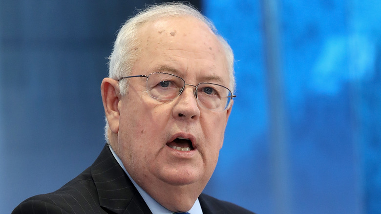 Ken Starr with mouth agape