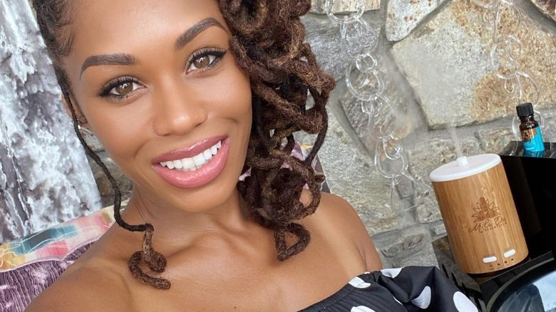 Monique Samuels smiling