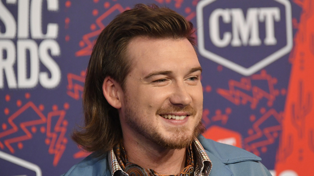 Morgan Wallen smirking