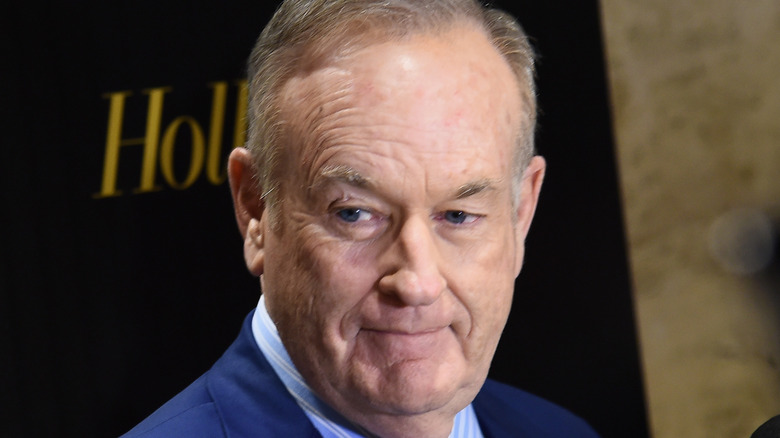 Bill O'Reilly posing