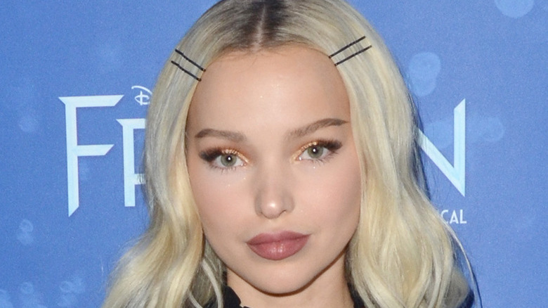 Dove Cameron at Frozen event