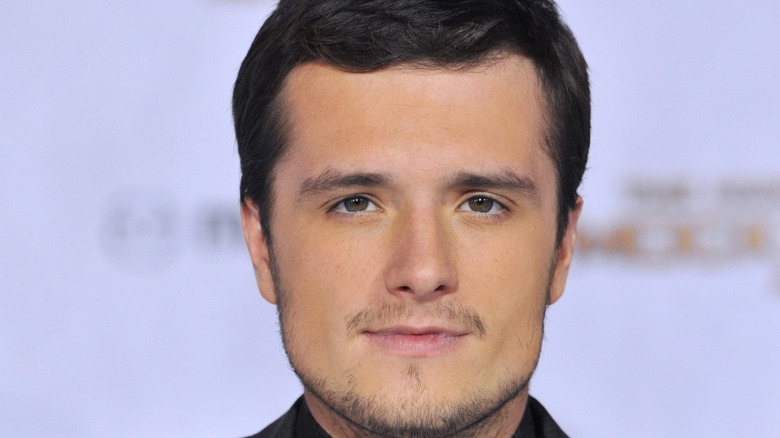 Josh Hutcherson at Hunger Games movie event