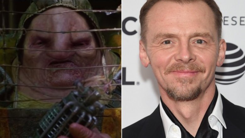 Simon Pegg as Unkar Plutt in Star Wars: The Force Awakens, Simon Pegg