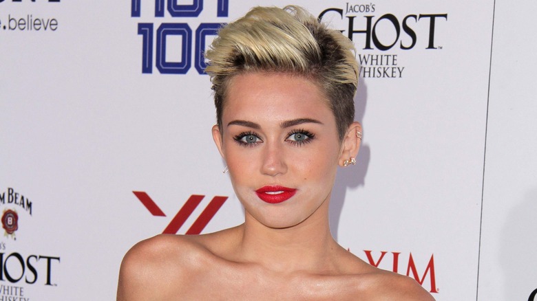 Miley Cyrus at an event