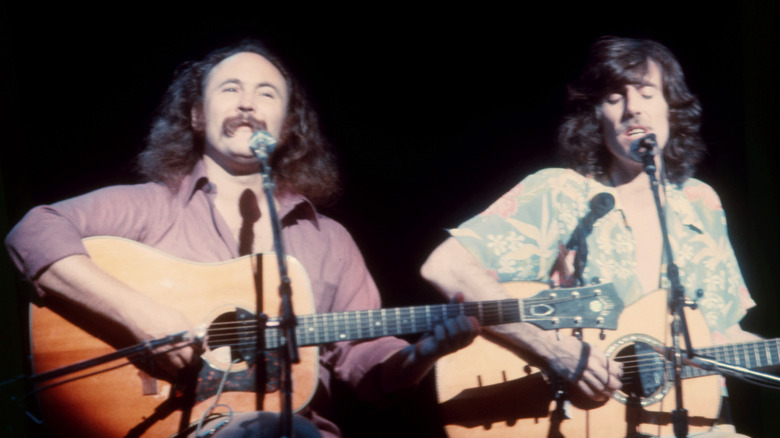 David Crosby and Graham Nash