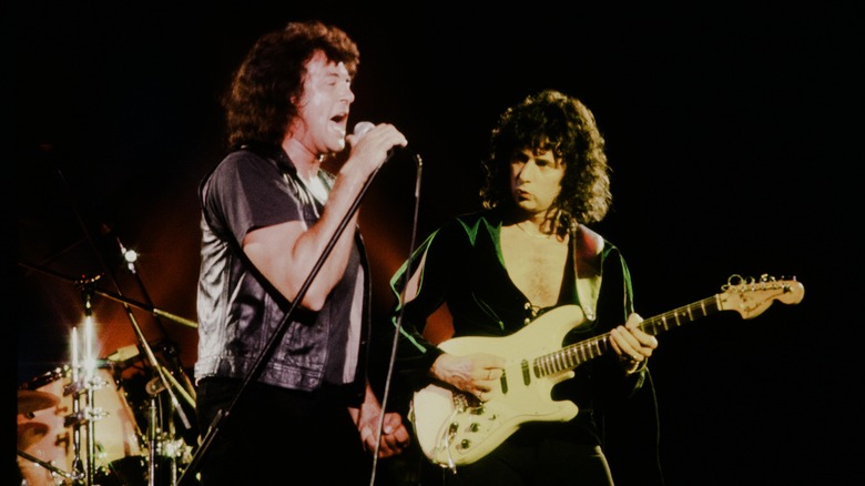 Ian Gillan, Richie Blackmore performing