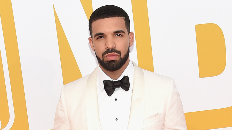 Drake on the red carpet