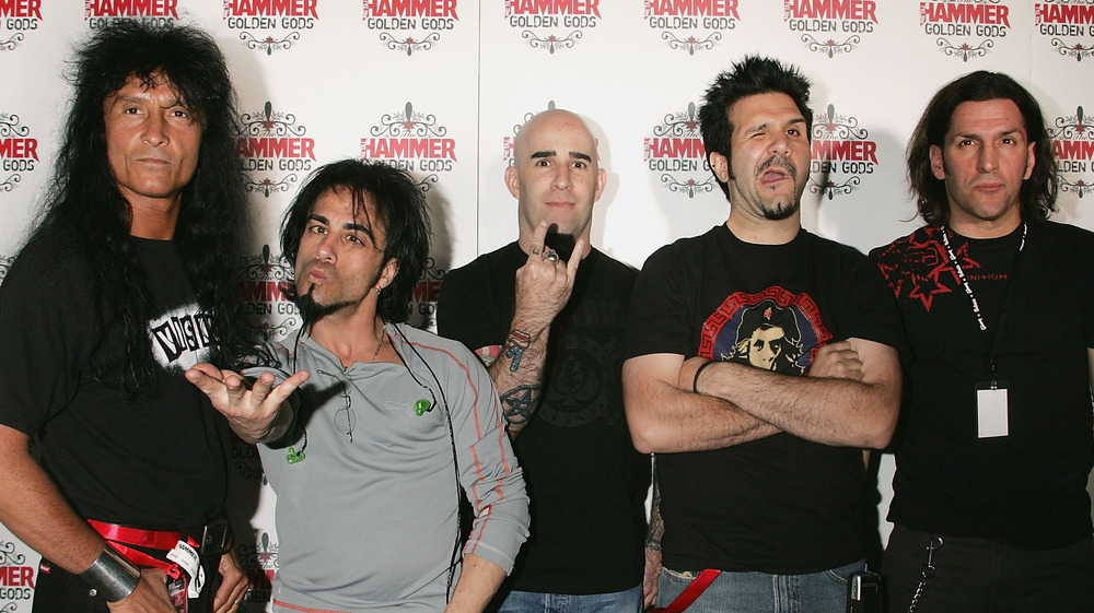 The members of Anthrax