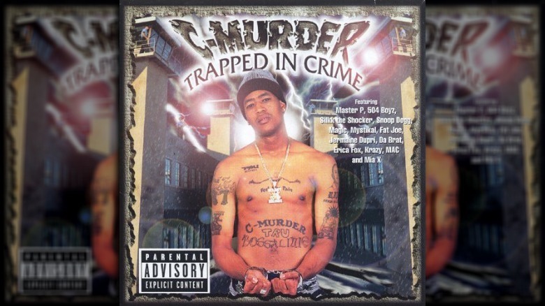 C-Murder on album cover