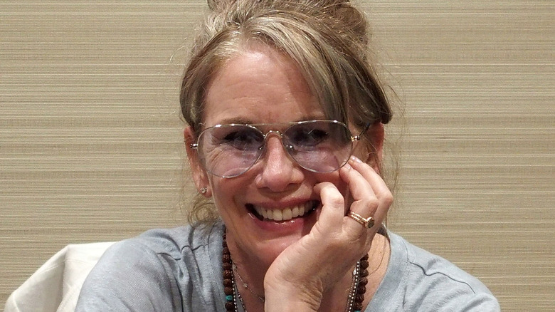 Melissa Gilbert smiling