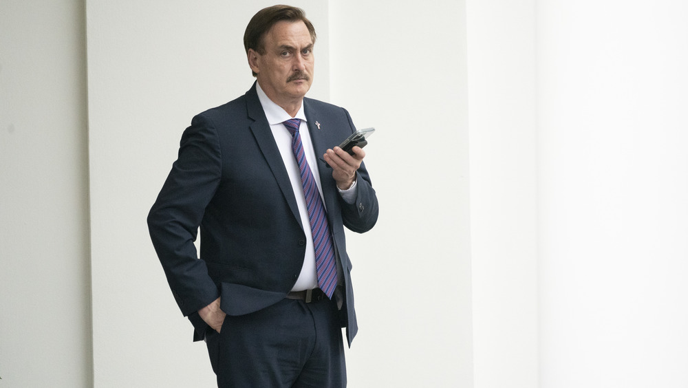 Mike Lindell talking