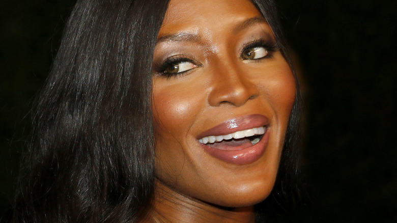 Naomi Campbell on the red carpet