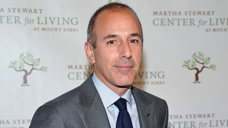 Matt Lauer smirking 