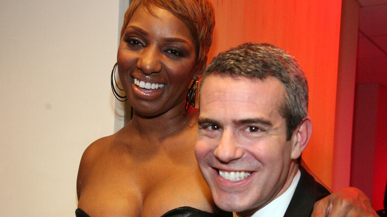 NeNe Leakes and Andy Cohen smiling