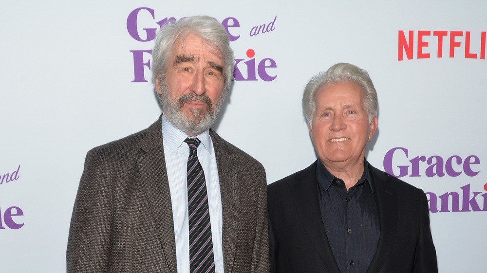 Sam Waterston and Martin Sheen on red carpet