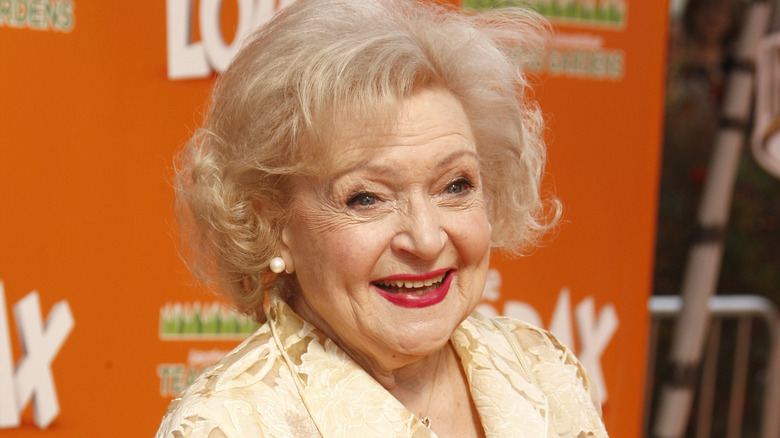 Betty White smiling