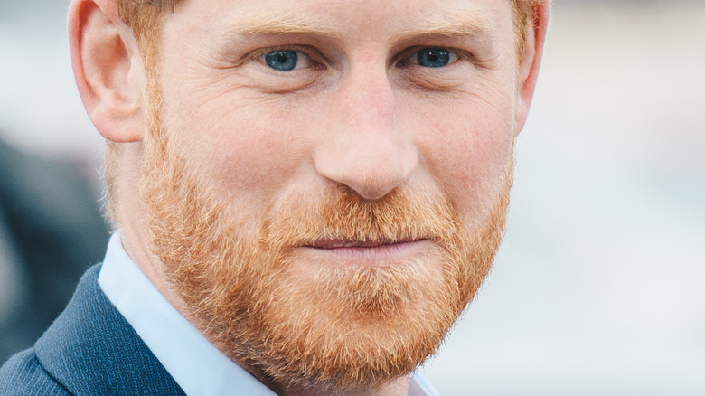 Prince Harry blue eyes