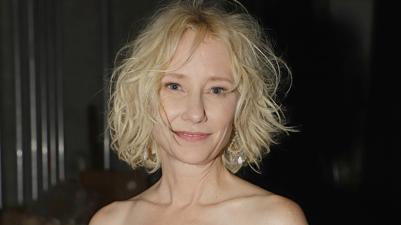 Anne Heche smiling